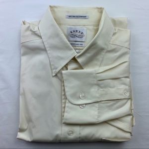 Eagle Shirt Makers men's long sleeve button down, 16, 34/35 regular fit